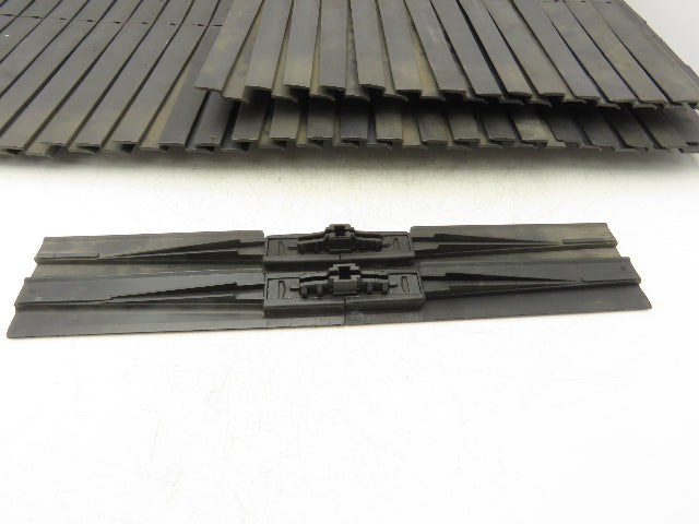 Ryson 500 Series 20" Spiral Conveyor Belt Slats Non-Friction  Lot of 49