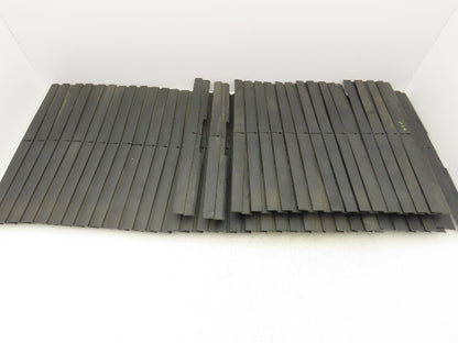 Ryson 500 Series 20" Spiral Conveyor Belt Slats Non-Friction  Lot of 49