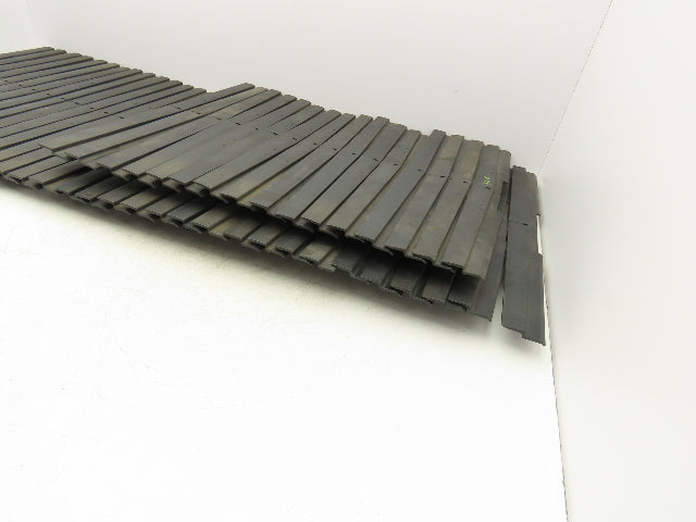 Ryson 500 Series 20" Spiral Conveyor Belt Slats Non-Friction  Lot of 49
