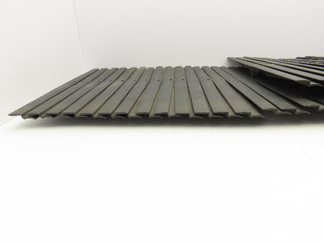 Ryson 500 Series 20" Spiral Conveyor Belt Slats Non-Friction  Lot of 49