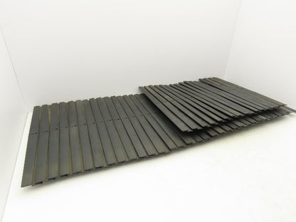 Ryson 500 Series 20" Spiral Conveyor Belt Slats Non-Friction  Lot of 49