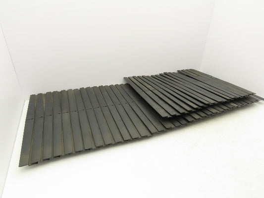 Ryson 500 Series 20" Spiral Conveyor Belt Slats Non-Friction  Lot of 49