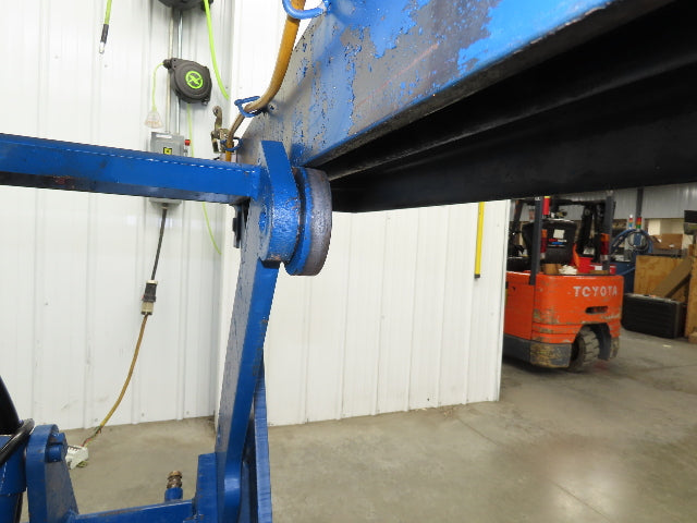 Vestil Hydraulic Lift Table End Tilt 1000lb 48"x48" Top 45° Tilt 36" Travel 460v