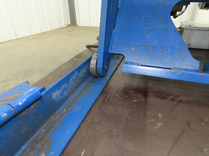 Vestil Hydraulic Lift Table End Tilt 1000lb 48"x48" Top 45° Tilt 36" Travel 460v