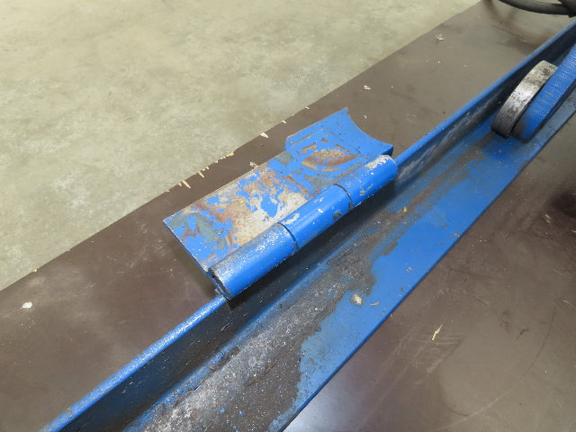 Vestil Hydraulic Lift Table End Tilt 1000lb 48"x48" Top 45° Tilt 36" Travel 460v