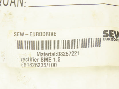 SEW Eurodrive OG 73 S SN1024 Rotary Sine Encoder/Resolver W/Brake Rectifier