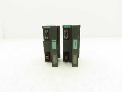 Siemens 6ES7 151-1BA02-0AB0 ET200S SIMATIC DP IM151-1 Interface Module Lot of 2