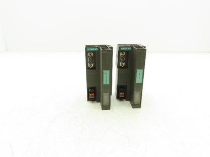 Siemens 6ES7 151-1BA02-0AB0 ET200S SIMATIC DP IM151-1 Interface Module Lot of 2