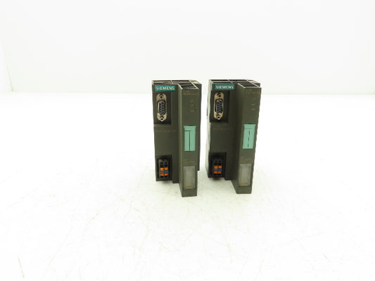 Siemens 6ES7 151-1BA02-0AB0 ET200S SIMATIC DP IM151-1 Interface Module Lot of 2
