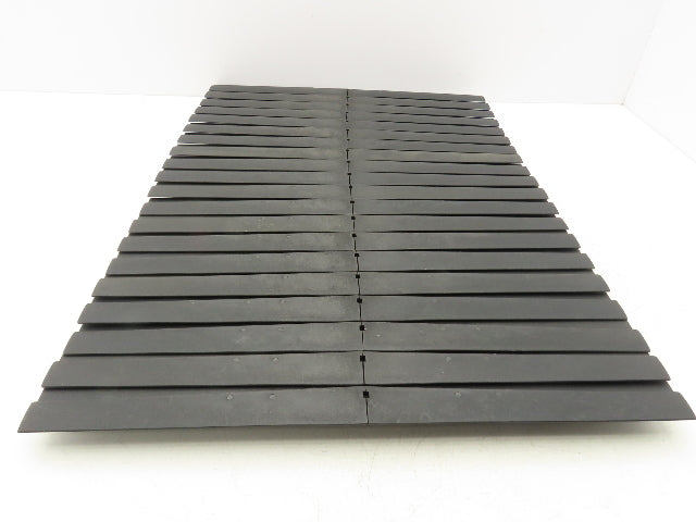 Ryson 500 Series 20" Spiral Conveyor Belt Slats Non-Friction  Lot of 20