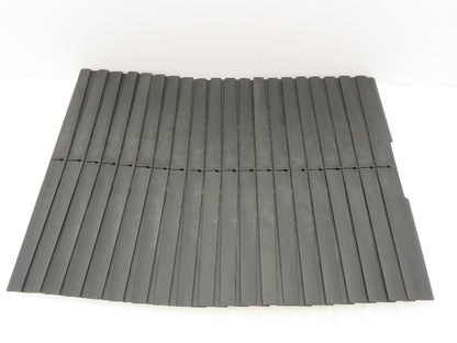 Ryson 500 Series 20" Spiral Conveyor Belt Slats Non-Friction  Lot of 20