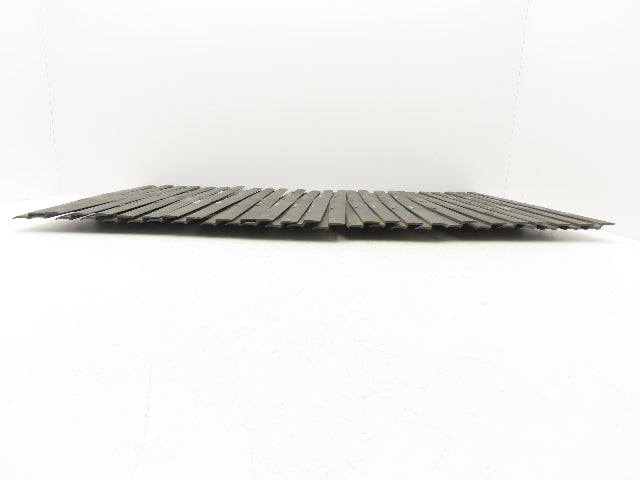 Ryson 500 Series 20" Spiral Conveyor Belt Slats Friction  Lot of 25