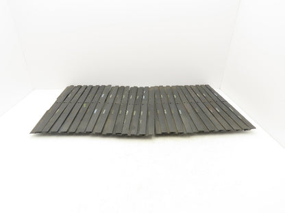 Ryson 500 Series 20" Spiral Conveyor Belt Slats Friction  Lot of 25