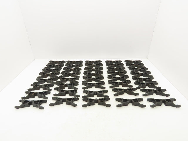 Ryson S00640 Spiral Conveyor Belt AA-3 Carrier Guide Clips Black  Lot of 80pcs