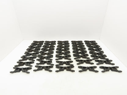 Ryson S00640 Spiral Conveyor Belt AA-3 Carrier Guide Clips Black  Lot of 80pcs