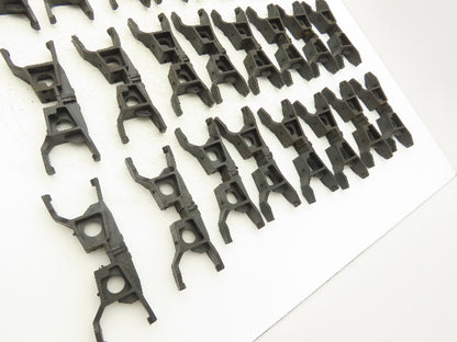 Ryson S00640 Spiral Conveyor Belt AA-3 Carrier Guide Clips Black  Lot of 80pcs