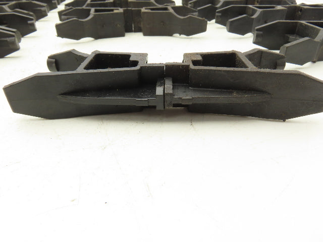 Ryson S00640 Spiral Conveyor Belt AA-3 Carrier Guide Clips Black  Lot of 80pcs