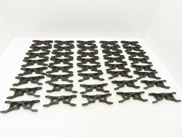 Ryson S00640 Spiral Conveyor Belt AA-3 Carrier Guide Clips Black  Lot of 80pcs
