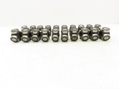 Ryson S00641 Spiral Conveyor Belt CC-3 Carrier Load Bearing Roller Lot of 20