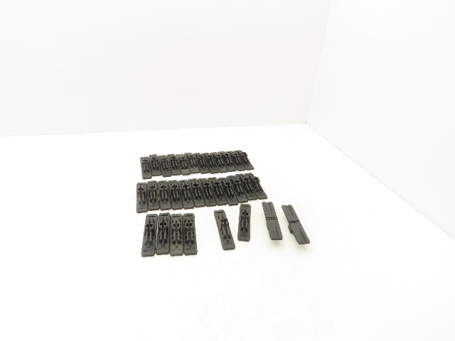 Ryson S00603 Black HD Slat Connector for Spiral Conveyor Belt Chain  Lot of 32
