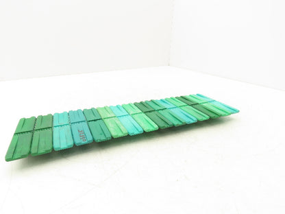Ryson S00604 Green Slat Connector for Spiral Conveyor Belt Chain  Lot of 15