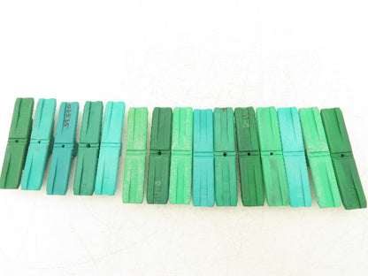 Ryson S00604 Green Slat Connector for Spiral Conveyor Belt Chain  Lot of 15