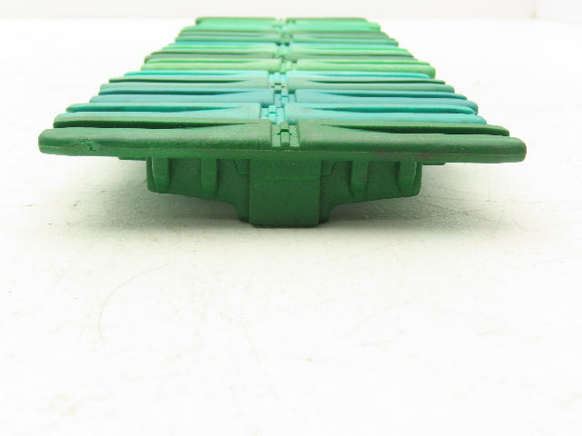 Ryson S00604 Green Slat Connector for Spiral Conveyor Belt Chain  Lot of 15