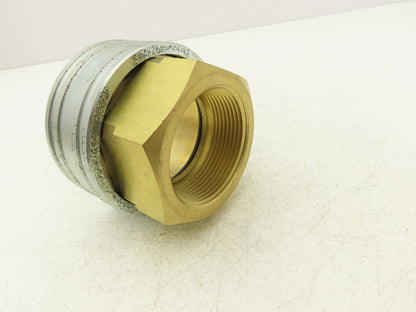 Hansen 20-ST/B20T55 Quick Disconnect ST Series Coupling 2-1/2" Socket/Plug 1 Set