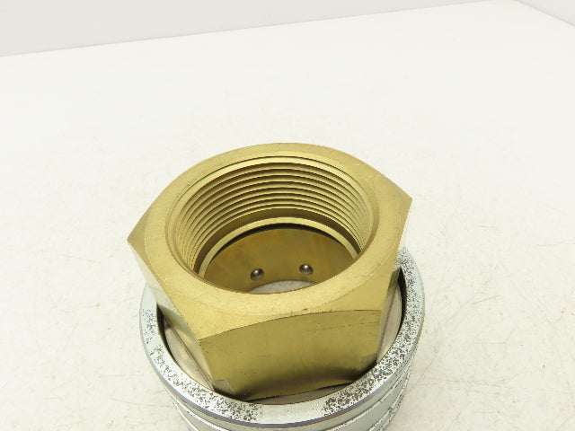 Hansen 20-ST/B20T55 Quick Disconnect ST Series Coupling 2-1/2" Socket/Plug 1 Set