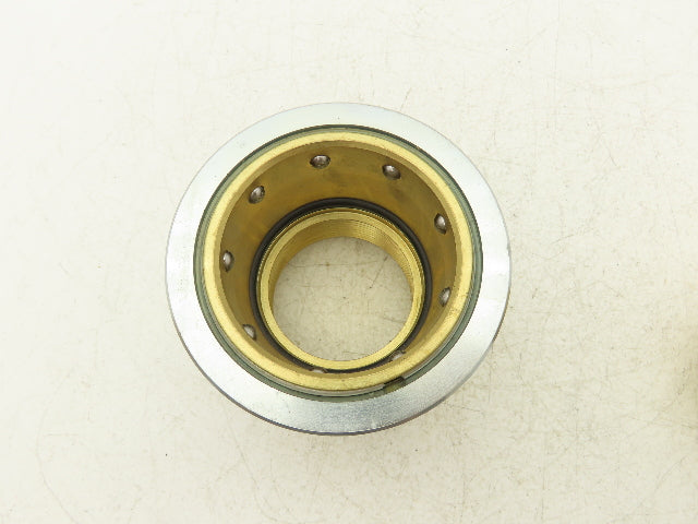Hansen 20-ST/B20T55 Quick Disconnect ST Series Coupling 2-1/2" Socket/Plug 1 Set