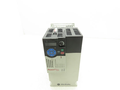 Allen Bradley 25B-D030N104 PowerFlex 525 VFD 500Hz 20Hp 460v 30A FRN 7.001 Ser A