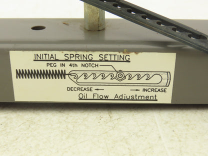 Intelligrated Accuglide #50 Conveyor Chain Lubricator Oiler Pneumatic Valve