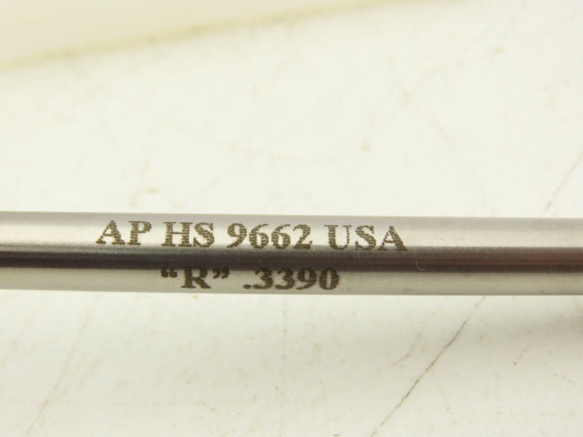 21st Century Mfg 227-0-0.3390 Chucking Reamer Straight Flute 0.339 RH Lot of 4