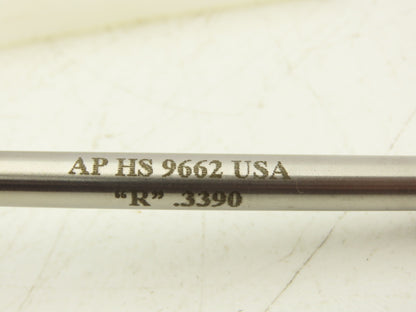 21st Century Mfg 227-0-0.3390 Chucking Reamer Straight Flute 0.339 RH Lot of 4