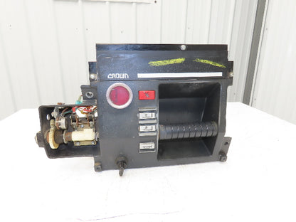 Crown 30SP36TL Order Picker Forklift Dash Control Panel With Accelerator & Key
