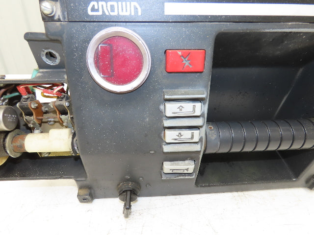 Crown 30SP36TL Order Picker Forklift Dash Control Panel With Accelerator & Key