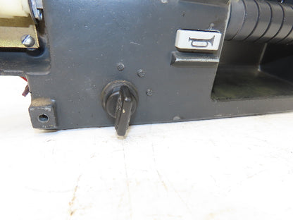 Crown 30SP36TL Order Picker Forklift Dash Control Panel With Accelerator & Key