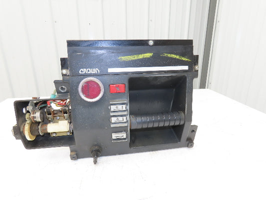 Crown 30SP36TL Order Picker Forklift Dash Control Panel With Accelerator & Key