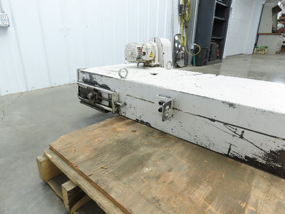 Enomoto MA-400H 18"W x 84"L Flat Chip Conveyor 14" Belt 27" Infeed 220V 3PH