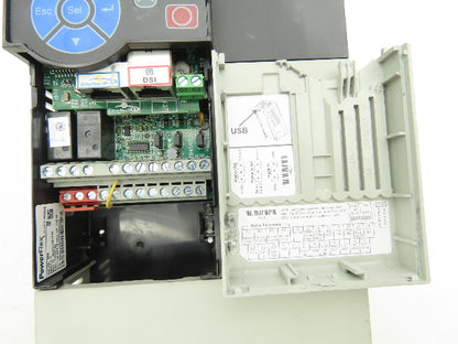 Allen Bradley 25B-D030N104 PowerFlex 525 VFD 500Hz 20Hp 460v 30A Ser A FRN 7.001