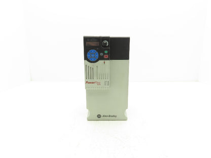 Allen Bradley 25B-D030N104 PowerFlex 525 VFD 500Hz 20Hp 460v 30A Ser A FRN 7.001