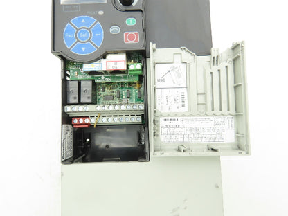Allen Bradley 25B-D030N104 PowerFlex 525 VFD 20Hp 460v 500Hz 30A Ser A FRN 6.001