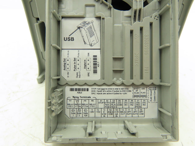 Allen Bradley 25B-D030N104 PowerFlex 525 VFD 20Hp 460v 500Hz 30A Ser A FRN 6.001