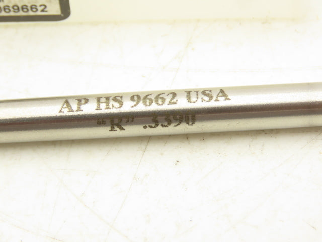 21st Century Mfg 227-0-0.3390 Chucking Reamer Straight Flute 0.339 RH Lot of 6