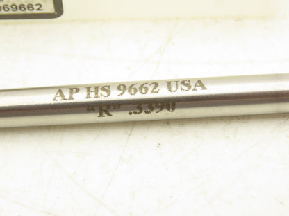 21st Century Mfg 227-0-0.3390 Chucking Reamer Straight Flute 0.339 RH Lot of 6