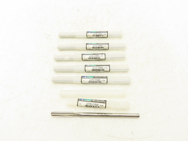 21st Century Mfg 227-0-0.3390 Chucking Reamer Straight Flute 0.339 RH Lot of 6