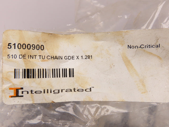 Intelligrated 51000900 Nylon Chain Guide 510 De Int Tu 1.281 6-3/8"L  Lot of 5