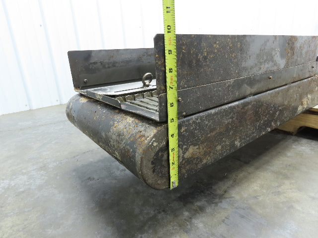 Enomoto MA-400H 18"W x 84"L Flat Chip Conveyor 14" Belt 27" Infeed 220V 3PH