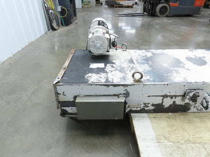 Enomoto MA-400H 18"W x 84"L Flat Chip Conveyor 14" Belt 27" Infeed 220V 3PH