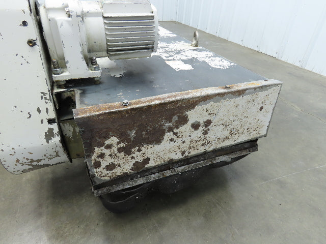 Enomoto MA-400H 18"W x 84"L Flat Chip Conveyor 14" Belt 27" Infeed 220V 3PH